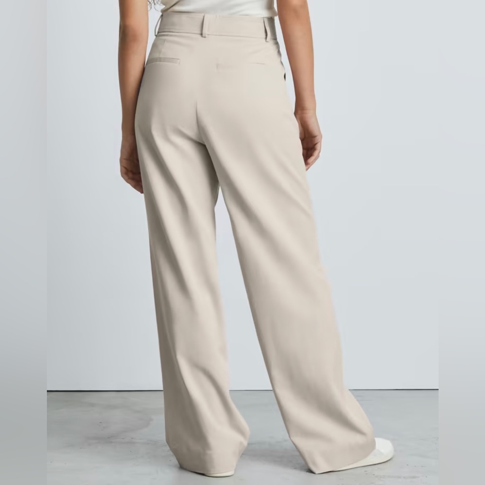 Everlane Way High drape pants sandstone
